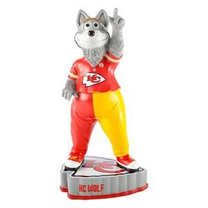 NFL Chiefs 12" Mascot Figurine Game Day Hand Painted Kansas City New Fancave
